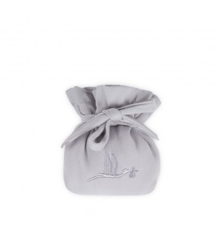 Canastilla Set de Huellas Manta Body y Oso de Peluche