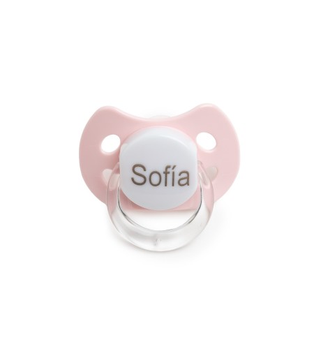 Chupete Personalizado + Chupetero y Mordedor de Silicona