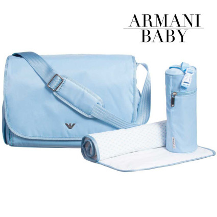 Armani Baby Wickeltasche | Luxuriöses & Stilvolles Geschenk – Bebedeparis.com