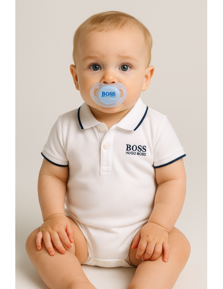 Hugo Boss Casual Babykorb Junge | Exklusives Geschenkset – Bebedeparis.com
