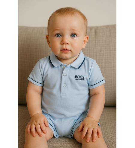 Hugo Boss PoloBody Babykorb | Exklusives & Persönliches Geschenk – Bebedeparis.com