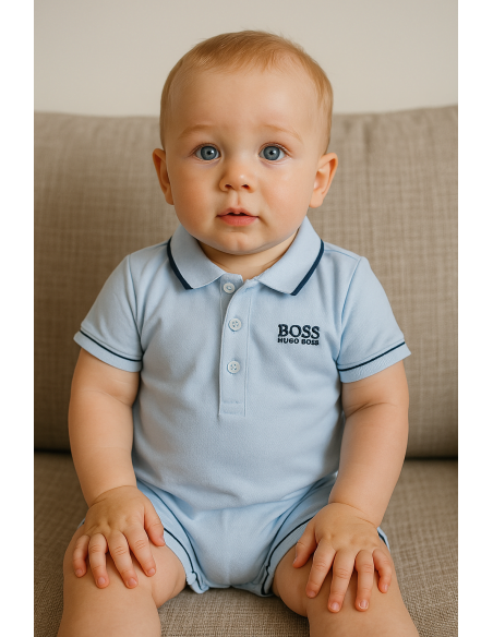 Hugo Boss PoloBody Babykorb | Exklusives & Persönliches Geschenk – Bebedeparis.com