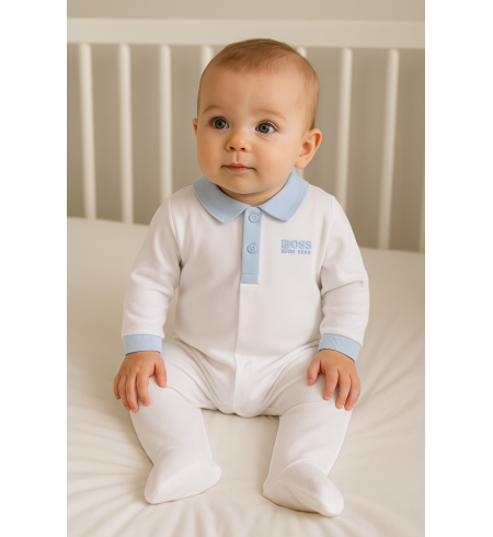 Hugo Boss Serenity Calm Babykorb | Stilvolles & Neutrales Babygeschenk – Bebedeparis.com