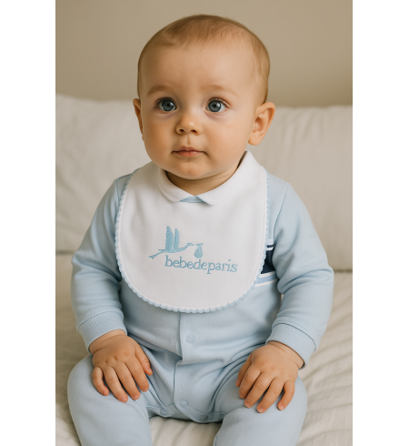 Hugo Boss Serenity Stripes Babykorb | Exklusives Babygeschenk – Bebedeparis.com