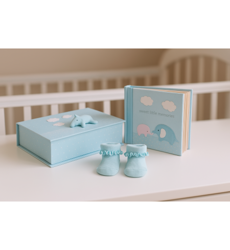 Elefanten-Babygeschenkset | Niedlich & Nützlich für Neugeborene – Bebedeparis.com
