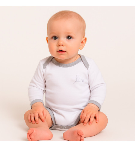 Klassischer Baby-Geschenkkorb Traumhaft | Luxus Geschenk zur Geburt – Bebedeparis.com