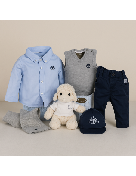 Timberland Elegant Babyset | Stilvolle Babykleidung für besondere Anlässe
