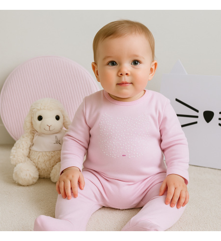 Karl Lagerfeld Babyset Pink Dreams | Elegantes Geschenk für Neugeborene