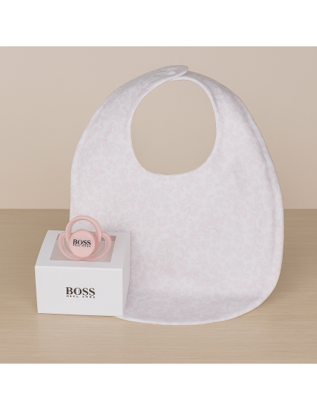 Vintage Babygeschenkset Hugo Boss | Stilvoller Geschenkkorb zur Geburt