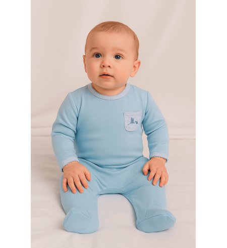 Baby Geschenkkorb Klassisch | Elegantes Geschenk zur Geburt – Bebedeparis.com