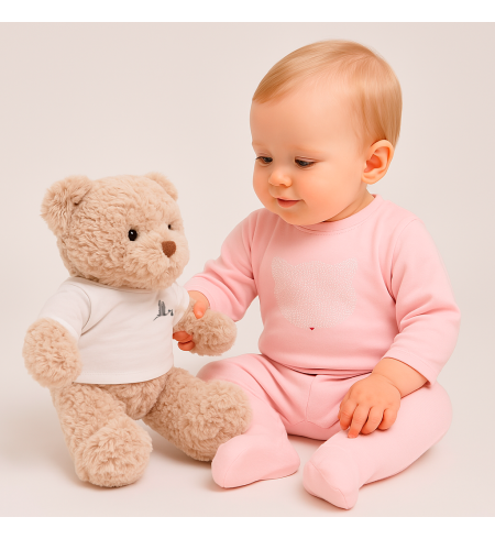 Karl Lagerfeld Serenity Mädchen Babykorb | Exklusives Geschenk zur Geburt – Bebedeparis.com