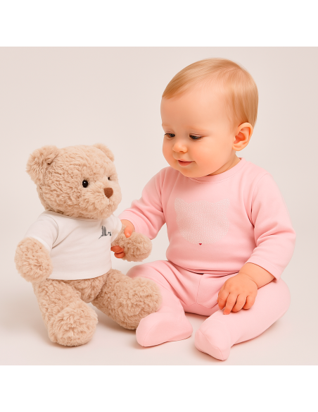 Karl Lagerfeld Serenity Mädchen Babykorb | Exklusives Geschenk zur Geburt – Bebedeparis.com
