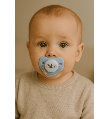 Personalisierter Schnuller für Babys | Individuelles Geschenk mit Namen – Bebedeparis.com