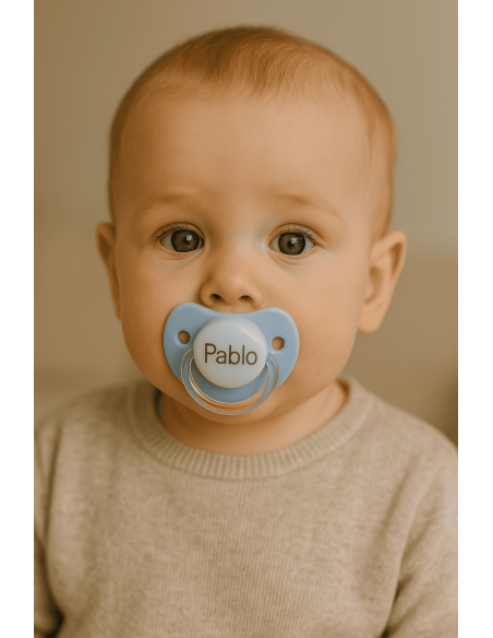 Personalisierter Schnuller für Babys | Individuelles Geschenk mit Namen – Bebedeparis.com
