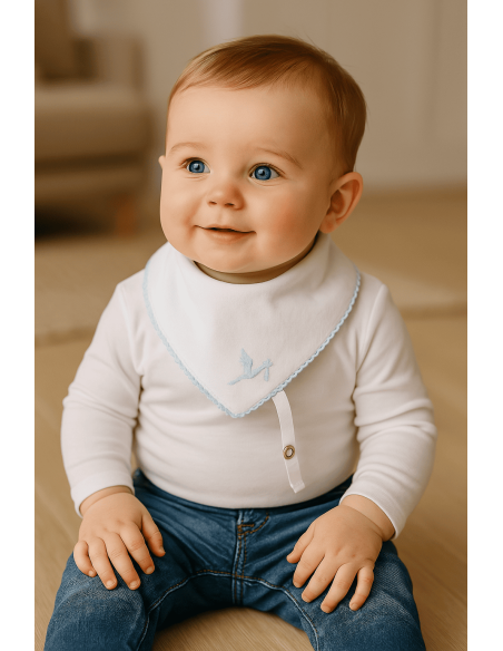 Schnuller- und Bandana-Set für Babys | Praktisches Geschenk zur Geburt