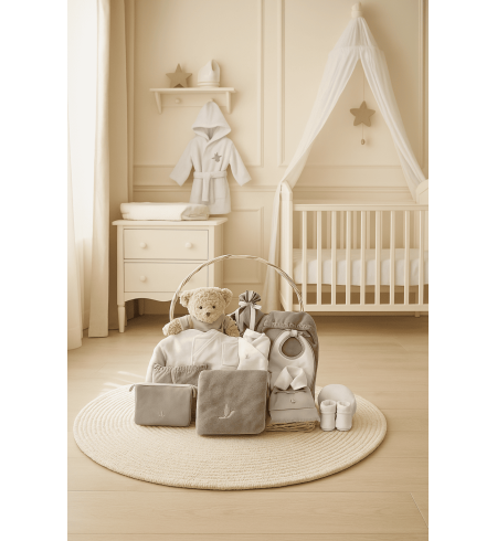 Baby Geschenkset Traum | Elegant & Personalisiert – Bebedeparis.com