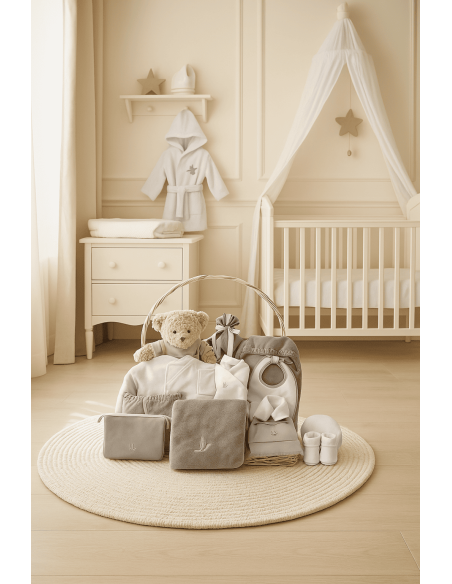 Baby Geschenkset Traum | Elegant & Personalisiert – Bebedeparis.com