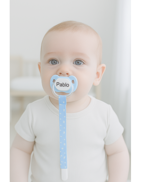 Schnuller- und Bandana-Set für Babys | Praktisches Geschenk zur Geburt