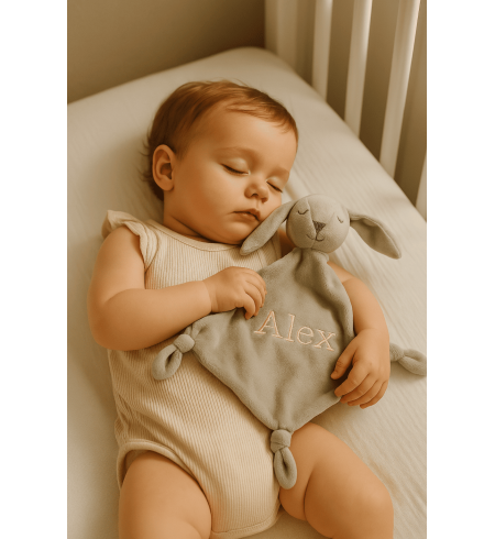 Personalisiertes Geschenk: Decke und personalisiertes Doudou