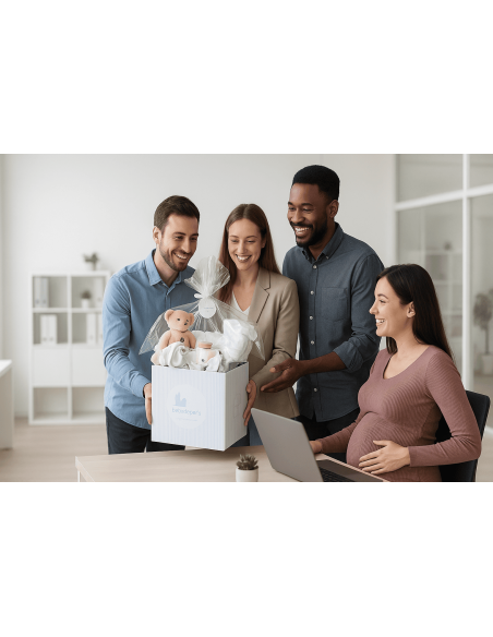 Personalisierte Geburtsbox Berlín | Firmenpräsent zur Geburt