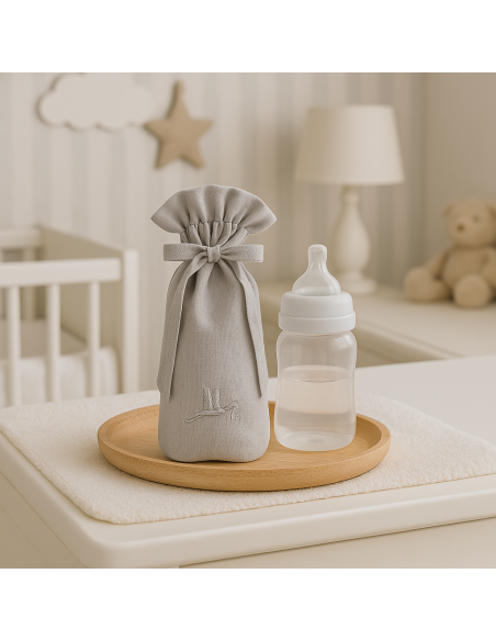 Klassischer Baby-Geschenkkorb Traumhaft | Luxus Geschenk zur Geburt – Bebedeparis.com