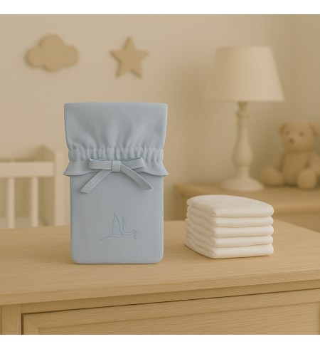 Lovely Babykorb | Weiches & Elegantes Geschenk für Neugeborene – Bebedeparis.com