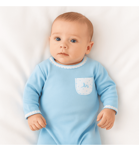 Vollständiger Klassischer Baby-Geschenkkorb | Premium Geschenk zur Geburt – Bebedeparis.com