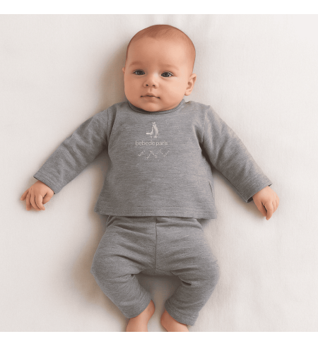 Klassischer Baby-Geschenkkorb Traumhaft | Luxus Geschenk zur Geburt – Bebedeparis.com