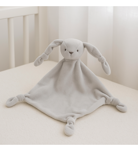 Personalisierter Babykoffer mit Decke & Schmusetuch | Stilvolles Geburtsgeschenk