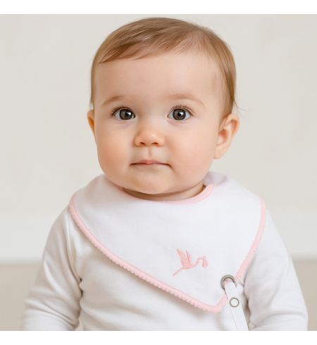 Geschenkset mit personalisierten Lätzchen & Schnullern | Individuelles Babygeschenk