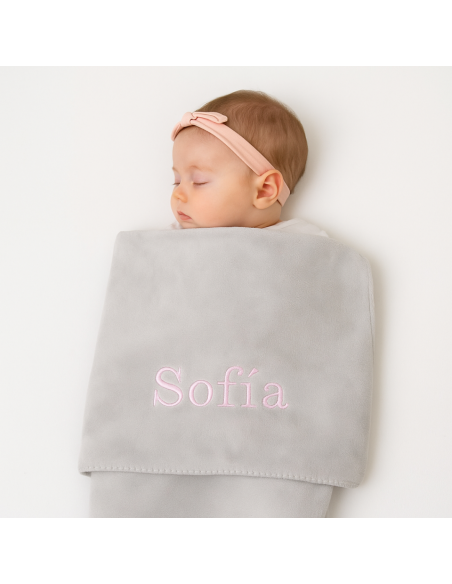 Personalisiertes Geschenk: Decke und personalisiertes Doudou