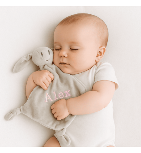 Geschenkbox: personalisierte Decke, Schlafanzug & Body | Perfektes Babygeschenk