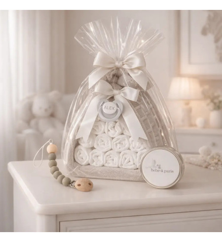 🎁 Windeltorte + Schnuller 🍼 | Geschenk für Neugeborene