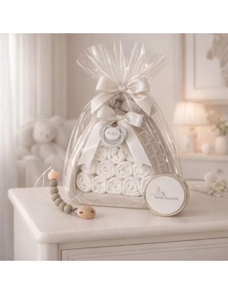 🎁 Windeltorte + Schnuller 🍼 | Geschenk für Neugeborene