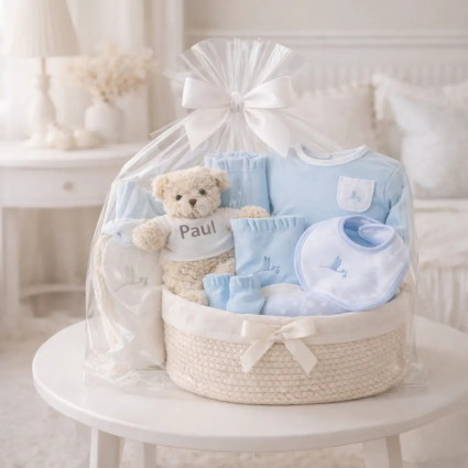 Klassisches Baby-Geschenkset Essenziell | Elegant & Vollständig – Bebedeparis.com