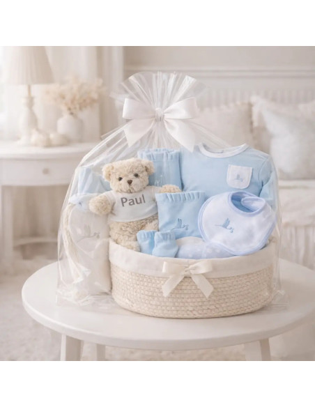 Klassisches Baby-Geschenkset Essenziell | Elegant & Vollständig – Bebedeparis.com