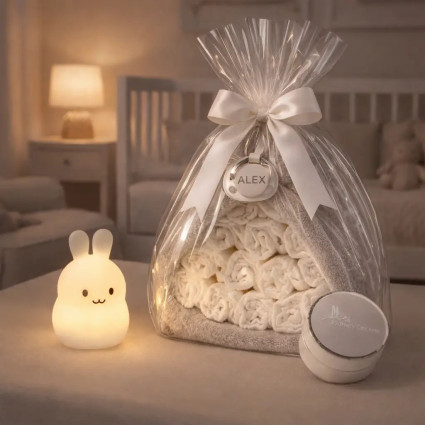 🎁Windeltorte + Lampe  🍼 | Originelles Geschenk für Babys