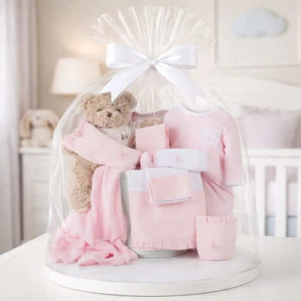 Klassisches Babygeschenkset | Personalisiertes Premium-Geschenk – Bebedeparis.com