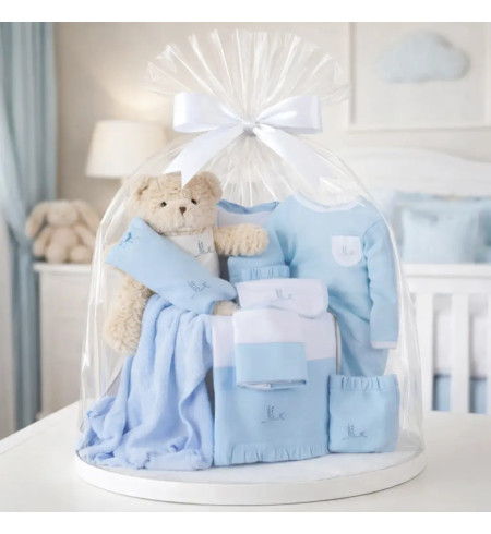 Klassisches Babygeschenkset | Personalisiertes Premium-Geschenk – Bebedeparis.com