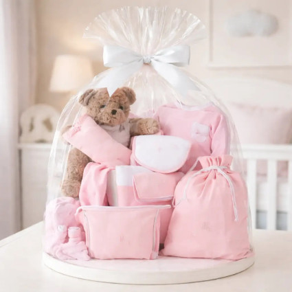 Vollständiges Klassisches Babygeschenkset | Elegant & Personalisiert – Bebedeparis.com
