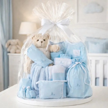Vollständiges Klassisches Babygeschenkset | Elegant & Personalisiert – Bebedeparis.com 2
