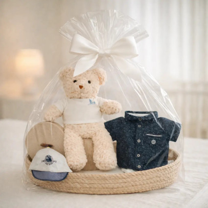 Timberland Baby Geschenkkorb aus Kaschmir | Bebe de Paris