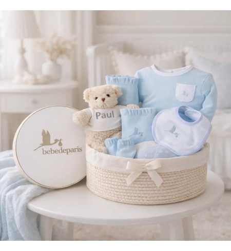 Klassisches Baby-Geschenkset Essenziell | Elegant & Vollständig – Bebedeparis.com