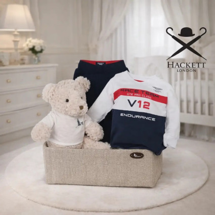 Hackett Aston Martin Babykorb | Exklusives & Sportliches Geschenk – Bebedeparis.com 2