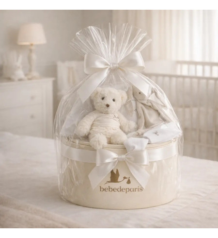 Serenity Babygeschenk Essenziell | Natürlich, Elegant & Personalisiert – Bebedeparis.com