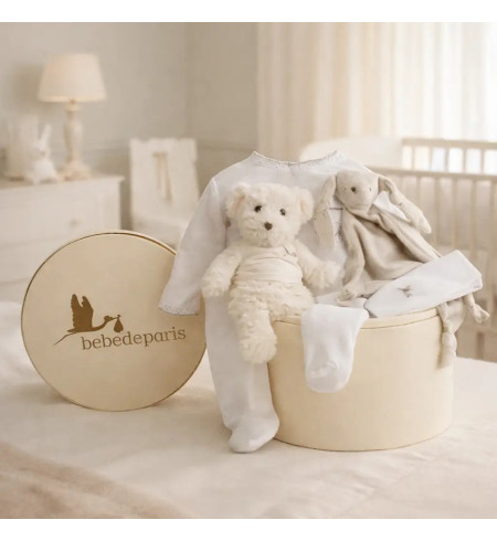 Serenity Babygeschenk Essenziell | Natürlich, Elegant & Personalisiert – Bebedeparis.com