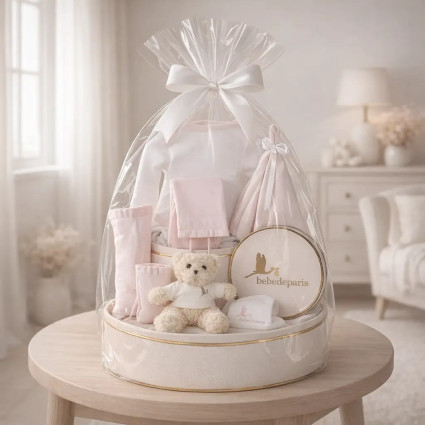 Tender Babykorb | Weiches & Zartes Geschenk für Neugeborene – Bebedeparis.com
