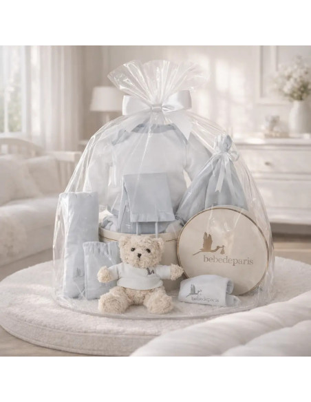 Tender Babykorb | Weiches & Zartes Geschenk für Neugeborene – Bebedeparis.com