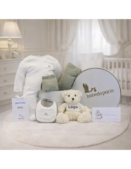 Personalisierte Geburtsbox Düsseldorf| Exklusives Firmenbabygeschenk