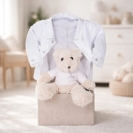 Vintage Geschenkset Hugo Boss für Babys | Exklusiver Geburtskorb 2